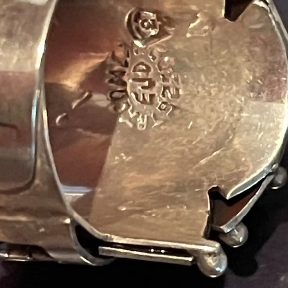 Rare Vintage Mexico Knight Helmet Poison Sterling Silver Statement Adjustable R - Picture 6 of 13